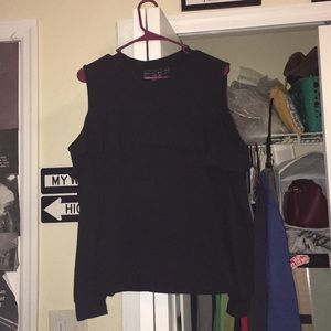 Medium black long sleeved